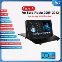 Hizpo 2din Android automobilinis radijas Ford Fiesta 2009 - 2017 automobiliui, multimedijos vaizdo grotuvas, GPS navigacija, pagrindinis įrenginys, CarPlay, 4G, WIFI, išmanusis DVR, DSP W7 AB 8Core 6G 128G