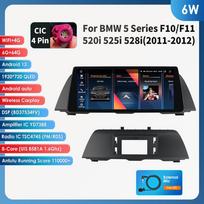 Ossuret Android automobilio multimedijos grotuvas BMW F10 F11 520i 525i 528i CIC NBT 2011 - 2017 Automobilio radijas Multimedia grotuvas GPS grotuvas 1920*720 Išmanusis ekranas RDS 6W 6G 64G