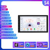 Hizpo 2 DIN Automobilio Radijas GPS Android Multimedia Grotuvas Universalus 7  Garso Navigacija Volkswagen Nissan Hyundai Kia Toyota Išmaniajam RDS SWC DVR S4 8Core 4G 32G AI