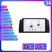 Hizpo For BMW X5 E39 E53 1999-2006 M5 Automobilio radijas Multimedijos vaizdo grotuvas Navigacija GPS Android 13 Stereo WIFI FM AM RDS OBD2 SWC Carplay Grotuvas GPS S4 8Core 4G 32G