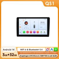 Hizpo Snapdragon Intelligent Android Car Radio for Ford Fiesta 1995-2001 Focus MK1 1998-2004 Carplay Android Auto Multimedia Player DSP GPS Autoradio QS1 8Core 3G 32G