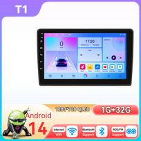 Hizpo Snapdragon Intelligent Android Car Radio for Ford Fiesta 1995-2001 Focus MK1 1998-2004 Carplay Android Auto Multimedia Player DSP GPS Autoradio T1 4Core 1G 32G