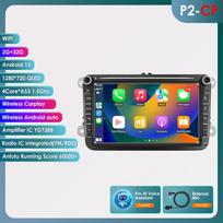 Hizpo 8'' 7862 AI 2din Android automobilio multimedijos grotuvas Mercedes Benz C-Class W203 W209 C180 W219 2004 - 2011 GPS Carplay Auto 4G RDS Išmanusis DVR P2CP 4Core 2G 32G AI