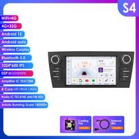 Ossuret Pažangus 7'' 7862 AI 2din Android 13 Automobilio radijas Multimedia Vaizdo grotuvas BMW 3 serijos E90 E91 E92 E93 Navigacija GPS Carplay 4G RDS S4 8Core 4G 32G