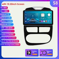 8+128G Wireless Carplay 4G-LTE 2din Android Autoradio, skirtas Renault Clio 4 2012-2016 Automobilių Multimedija Stereo GPS Navi Audio Video BT Intelligent Screen S8 8Core 8G 128G