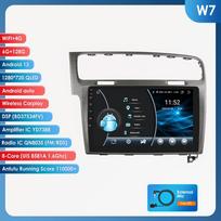 Hizpo Hizpo 10.1 Carplay 4G 2 Din Android 13 Car Radio for Volkswagen Golf 7 2013 - 2017 Black Grey Video Player GPS DSP Intelligent Autoradio RDS W7 G 8Core 6G 128G