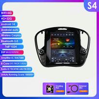 Hizpo 9.7 AI Android automobilio radijas, multimedijos vaizdo grotuvas Nissan Juke 2011-2018, Infiniti ESQ 2014-2019, GPS Carplay, išmanusis automatinis stereo, 4G S4 8Core 4G 32G