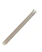 Metalinė tampoma laikrodžio apyrankė M-SILVER-108-LADY