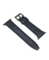 Laikrodžio dirželis TIMBERLAND STRAP LACANDON S BLUE LEATHER GUN 20 mm