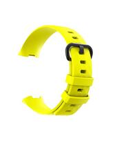 Julman laikrodžio dirželis tinka Fitbit Charge 3/4 SL Yelow  Silikoninis