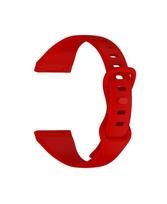 Julman laikrodžio dirželis tinka Fitbit Versa 3,4 SL Red L  Silikoninis
