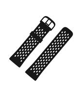 Julman laikrodžio dirželis tinka Fitbit Charge 5/6 SL O Black  Silikoninis