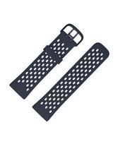 Julman laikrodžio dirželis tinka Fitbit Charge 5/6  SL O Navy blu  Silikoninis