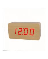 Elektrinis LED laikrodis XONIX GHY-015YK/BRLH/RED