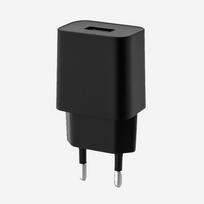 Juodas kištukas - Adapteris RENEW FORCE iš 220V tinklo į USB jungtį