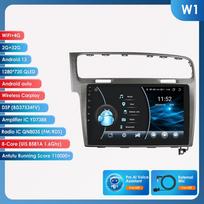 Hizpo Hizpo 10.1 Carplay 4G 2 Din Android 13 Car Radio for Volkswagen Golf 7 2013 - 2017 Black Grey Video Player GPS DSP Intelligent Autoradio RDS W1 G 8Core 2G 32G AI