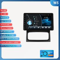 Ossuret Android 13 Automobilio radijas Renault Clio 2 2000-2012 belaidžiam CarPlay Android Auto 2din automobilio išmaniajam ekranui Bluetooth Autoradio DVR Kamera RDS W5 8Core 4G 64G