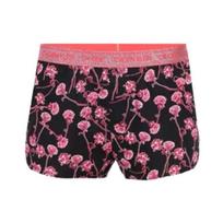 Calvin Klein Rose Print Boxer Briefs Women Underwear Multicolor QS6754-001 S