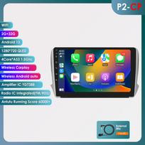 Carplay 2 Din Android 12 Car Multimedia Player Peugeot 208 2008 Series 2012-2018 Navigation GPS AutoRadio Stereo DSP BT SWC DVR kamera Bluetooth DAB HC2CP 4Core 2G 32G