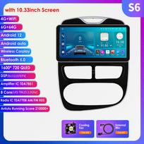 8+128G Wireless Carplay 4G-LTE 2din Android Autoradio, skirtas Renault Clio 4 2012-2016 Automobilių Multimedija Stereo GPS Navi Audio Video BT Intelligent Screen S6 8Core 6G 64G