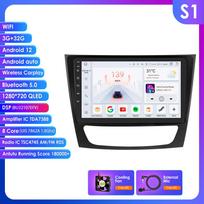 Hizpo Android 13 4G 64G Car GPS Multimedia Player Gps For 2001 2002-2010 Mercedes Benz E-Class W211/CLS W219/CLK W209/G-Class W463 Intelligent Screen P3CP 4Core 2G 64G