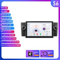 Ossuret Navi Galvos vienetas Carplay 4G WIFI Išmanusis 7862 2din RDS Android Automobilio radijas Fiat Grande Punto Linea Automobilio radijas Multimedia Vaizdo grotuvas GPS S6 8Core 6G 64G