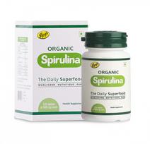 Spirulina (120 tablečių, 500 mg), Ekologiškos spirulinos tabletės, Parry Wellness