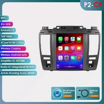Hizpo Carplay 4G 9.7'' Tesla Style Screen 2Din Android 13 Car Radio for Nissan Tiida C11 2004-2013 Intelligent Screen Multimedia Player GPS Stereo P2CP 4Core 2G 32G AI