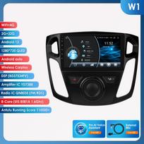 Ossuret 9'' Išmanusis Ekranas 2din Android Automobilio Radijas Multimedia Vaizdo Grotuvas Ford Focus 3 MK 3 2011 - 2019 GPS Carplay Auto Bluetooth SWC 4G WIFI W1 8Core 2G 32G AI