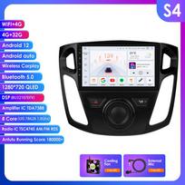 Hizpo 9'' Intelligent Screen 2din Android Car Radio Multimedia Video Player for Ford Focus 3 MK 3 2011 - 2019 GPS Intelligent Carplay Auto 4G WIFI S4 8Core 4G 32G