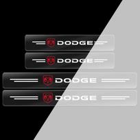 Automobilio slenksčio lipdukas Atspari įbrėžimams Apsauginė skaidri plėvelė, skirta Dodge Challenger Charger RAM 1500 Stratus Dart Dakota Charger Avengr Durango 4pcs
