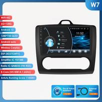 Hizpo 2din Android Autoradio for Ford Focus 2 2004 - 2011 Exi Auto Car Radio Multimedia Video Player GPS Nav Head Unit Carplay  Intelligent 4G WIFI W7  B 8Core 6G 128G,AI