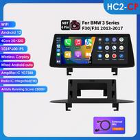 Hizpo 10.25 QLED ekranas 2din Android automobilio radijas Multimedijos vaizdo grotuvas BMW 3 BMW 4 serijai F30 F31 NBT GPS Navi Carplay Auto 4G RDS FM GPS Stereo HC2 2G 32G