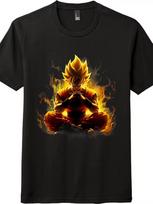 Dragon Ball Goku Super Saiyan marškinėliai,Unisex grafiniai marškinėliai|Kasdienai ir anime renginiams 2XL
