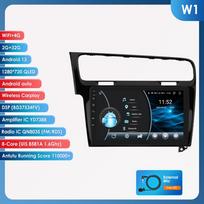 Hizpo Hizpo 10.1 Carplay 4G 2 Din Android 13 Car Radio for Volkswagen Golf 7 2013 - 2017 Black Grey Video Player GPS DSP Intelligent Autoradio RDS W1  B 8Core 2G 32G