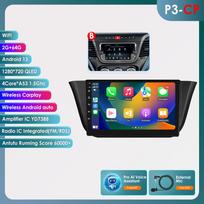 Ossuret 4G 9'' dirbtinio intelekto išmanioji sistema belaidis CarPlay Android Auto radijas Iveco Daily 2013-2021 automobiliui Multimedia GPS 2din išmanusis ekranas DVR kamera P3CP B 4Core 2G 64G AI