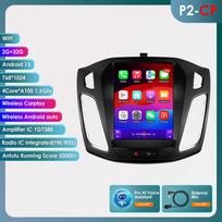 „Ossuret Android“ automobilinis radijas, skirtas „Ford Mondeo 4 Galaxy 2006–2010“ daugialypės terpės stereofoninis 9,7 colio „Carplay Android 7862“ galvos bloko išmanusis ekranas RDS FM DVR P2CP 4Core 2G 32G AI