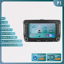 „Ossuret“ 7 colių „Android Auto“ automobilio radijas su GPS stereo sistema, skirtas „VW GOLF“, „PASSAT“, „Polo“, „Fabia“, „Tiguan“, „Jetta“, „Caddy“, „Octavia“, „YEti“, „Superb“, „Fabia Leon“ išmanioji multimedija P1 4Core 1G 32G AI