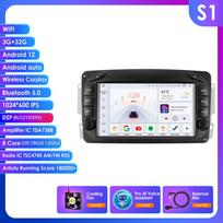 Ossuret 7  Intelligent AI System Wireless CarPlay Android Auto Radio for Mercedes Benz CLK W209 W203 W463 W208 4G Car Multimedia GPS 2din Autoradio S1 8Core 3G 32G AI