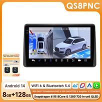 Ossuret Qualcomm 8-Core 360 Camera Car radio For Renault Duster HM 2 2020-2023 Arkana 1 2019-2023 Multimedia player Intelligent Carplay Android Auto QS8 8Core 8G 128G 360