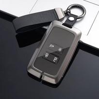 Automobilio rakto dėklas Dangtelis Renault Koleos Kadjar Captur Megane Talisman Espace Clio Zoe Scenic 4 Arkana Dacia Sandero Automobilio rakto krepšys A juoda