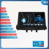 Ossuret 4G 9  Android 12 Automobilio radijo imtuvas GPS, skirtas Renault Megane 3 Fluence 2008 - 2014 Samsung SM3 2Din Carplay Automobilio stereo grotuvas, protinga navigacija W5 8Core 4G 64G