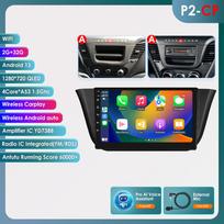 Ossuret 4G 9'' dirbtinio intelekto išmanioji sistema belaidis CarPlay Android Auto radijas Iveco Daily 2013-2021 automobiliui Multimedia GPS 2din išmanusis ekranas DVR kamera P2CP  A 4Core 2G 32G AI