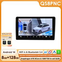 Hizpo Snapdragon Intelligent Android Car Radio for Ford Fiesta 1995-2001 Focus MK1 1998-2004 Carplay Android Auto Multimedia Player DSP GPS Autoradio QS8 8Core 8G 128G 360