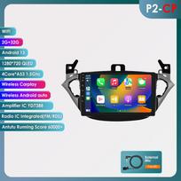 Hizpo 8Core 7862 Audio 2din Android Autoradio, skirtas Opel Adam, skirtas Opel Corsa E Car Radio Multimedia Video Player GPS Carplay Auto 4G DSP Intelligent RDS P2CP 4Core 2G 32G