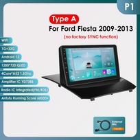 Hizpo 2din Android automobilinis radijas Ford Fiesta 2009 - 2017 automobiliui, multimedijos vaizdo grotuvas, GPS navigacija, pagrindinis įrenginys, CarPlay, 4G, WIFI, išmanusis DVR, DSP P1  AB 4Core 1G 32G