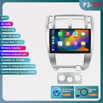 Ossuret 8 branduolių AI išmanusis ekranas Android automobilio radijas Hyundai Tucson 2004-2009 m. Automobilio radijas Multimedia vaizdo grotuvas GPS Nav pagrindinis blokas Carplay 4G RDS P3CP  A 4Core 2G 64G AI