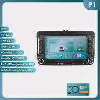 Hizpo 2Din Android automobilio radijas Volkswagen Golf 5 6 Polo Passat B6 B7 CC Skoda Jetta Universaliam Multimedia Carplay Wifi GPS Išmaniajai Navigacijai P1 4Core 1G 32G
