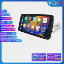 10,33 colio Hizpo automobilinis radijas 360° pasukamas 1din Carplay P2CP 4Core 2G 32G AI