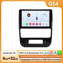 Hizpo 8 branduolių Qualcomm Snapdragon 360° kameros Carplay Android automobilio radijas Peugeot 406 1994-2005 m. GPS FM 2din Autoradio Automobilio multimedija AI balsas Bluetooth QS4 8Core 4G 32G